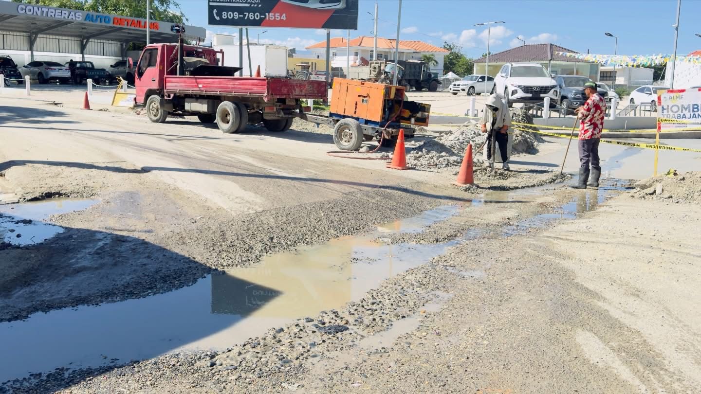 Ayuntamiento de Las Matas de Farfán ejecuta importantes obras comunitarias durante el mes de diciembre